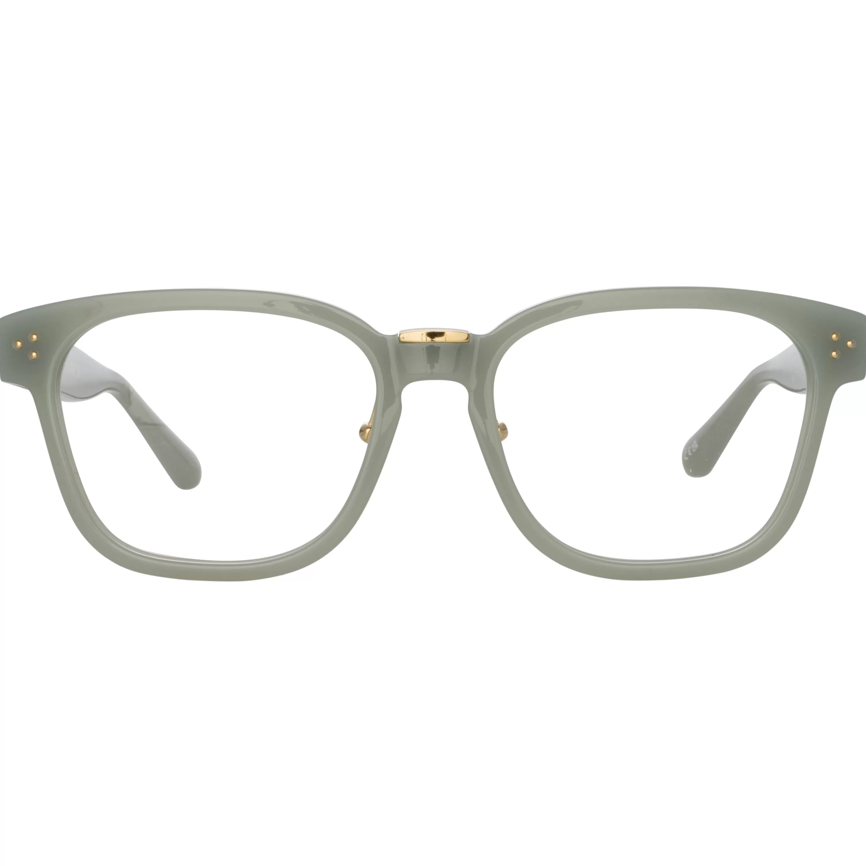 Women LINDA FARROW (U.K.) Steffen A Optical D-Frame in Steel (Asian Fit)