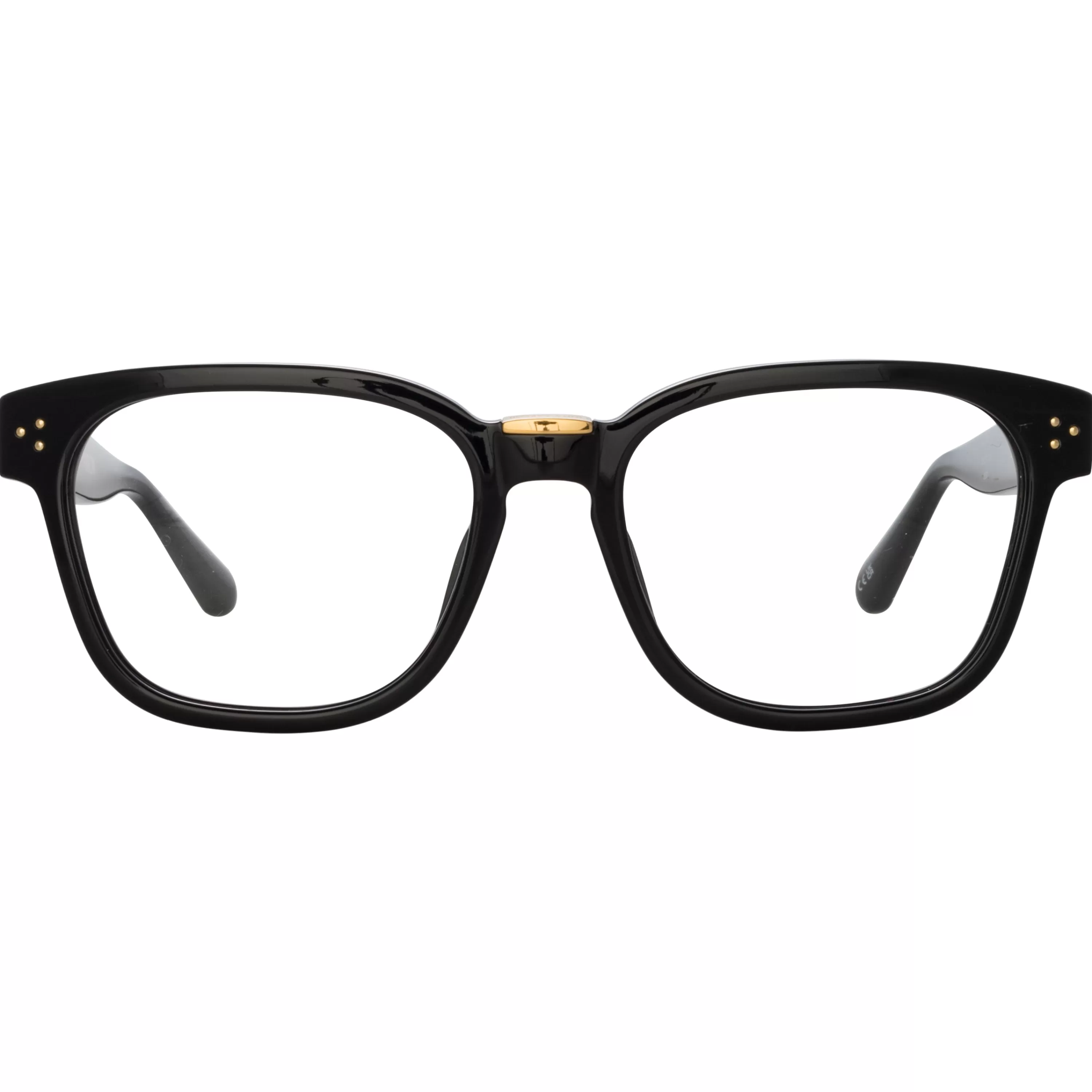 Women LINDA FARROW (U.K.) Steffen Optical D-Frame in Black
