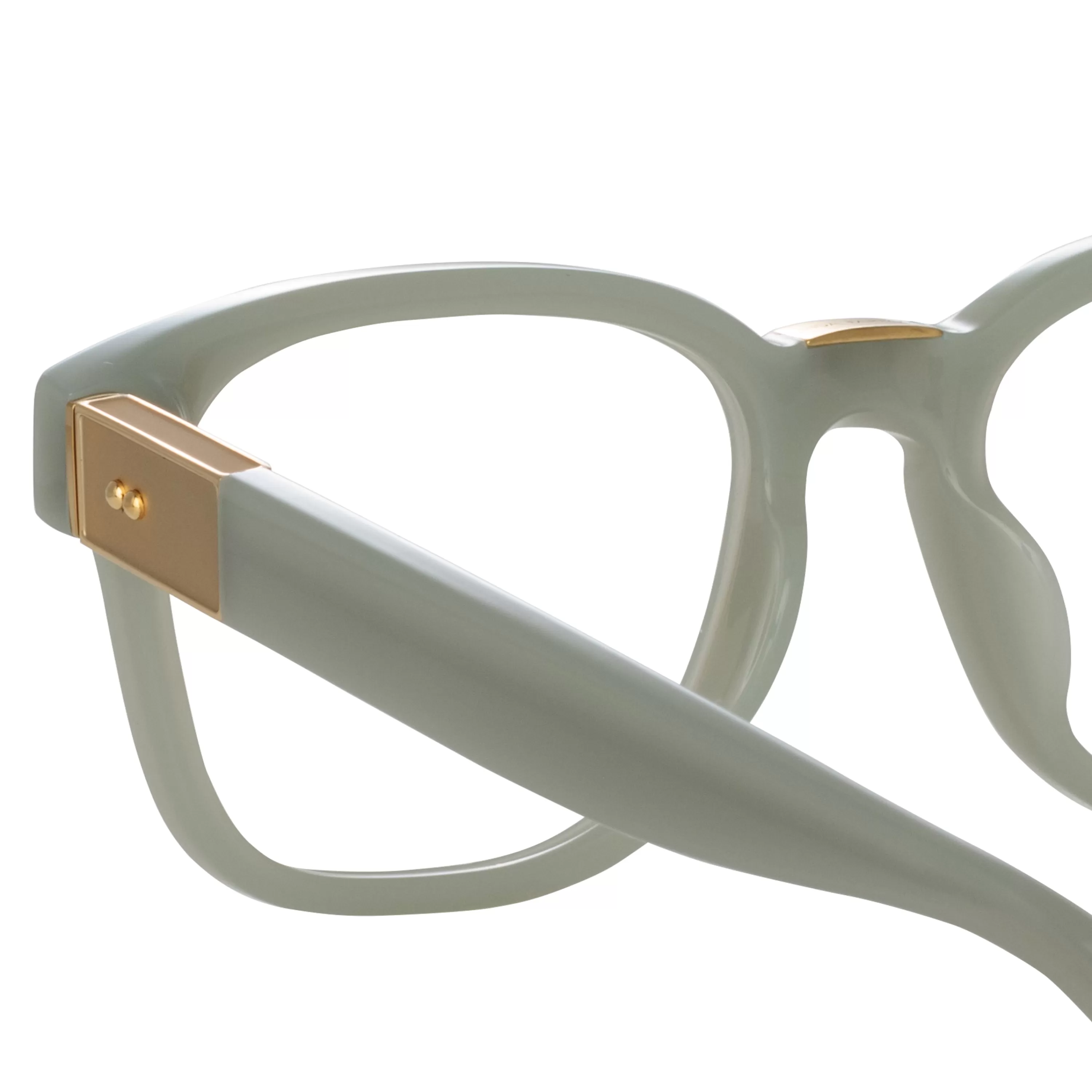 steffen_optical_dframe_in_steel_4.webp Women LINDA FARROW (U.K.) Steffen Optical D-Frame in Steel