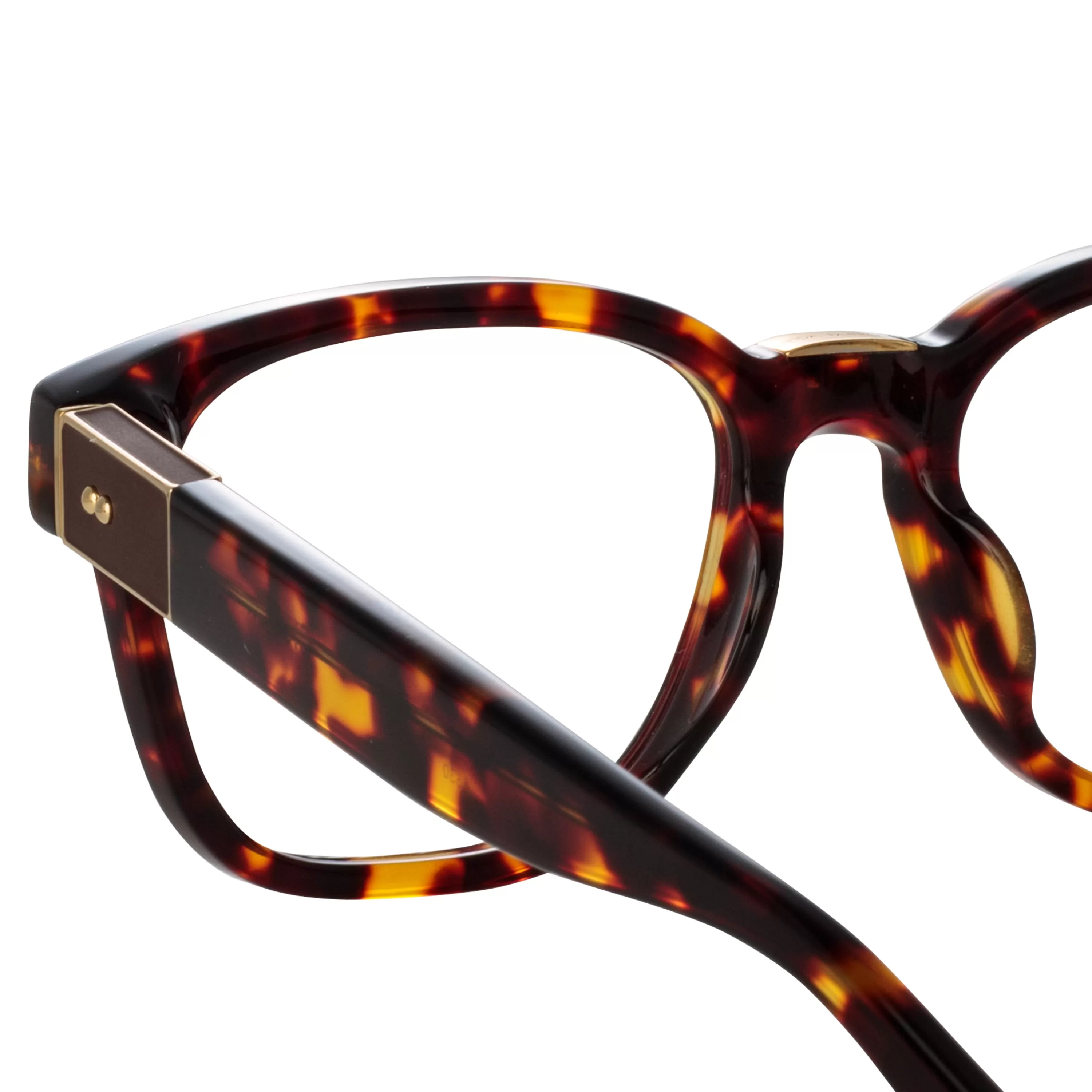 steffen_optical_dframe_in_tortoiseshell_4.webp Women LINDA FARROW (U.K.) Steffen Optical D-Frame in Tortoiseshell