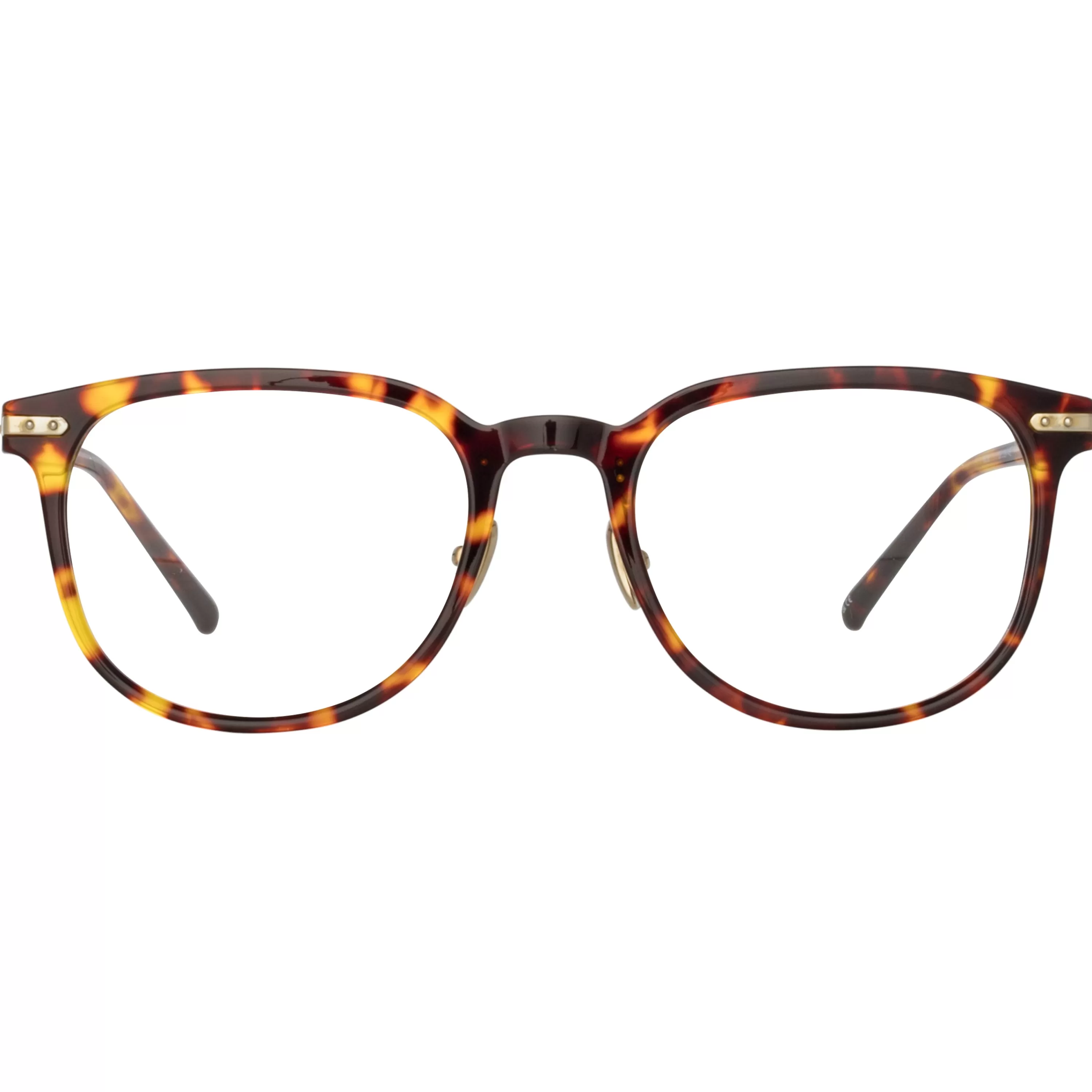 LINDA FARROW (U.K.) Sullivan Optical D-Frame in Tortoiseshell (Asian Fit)