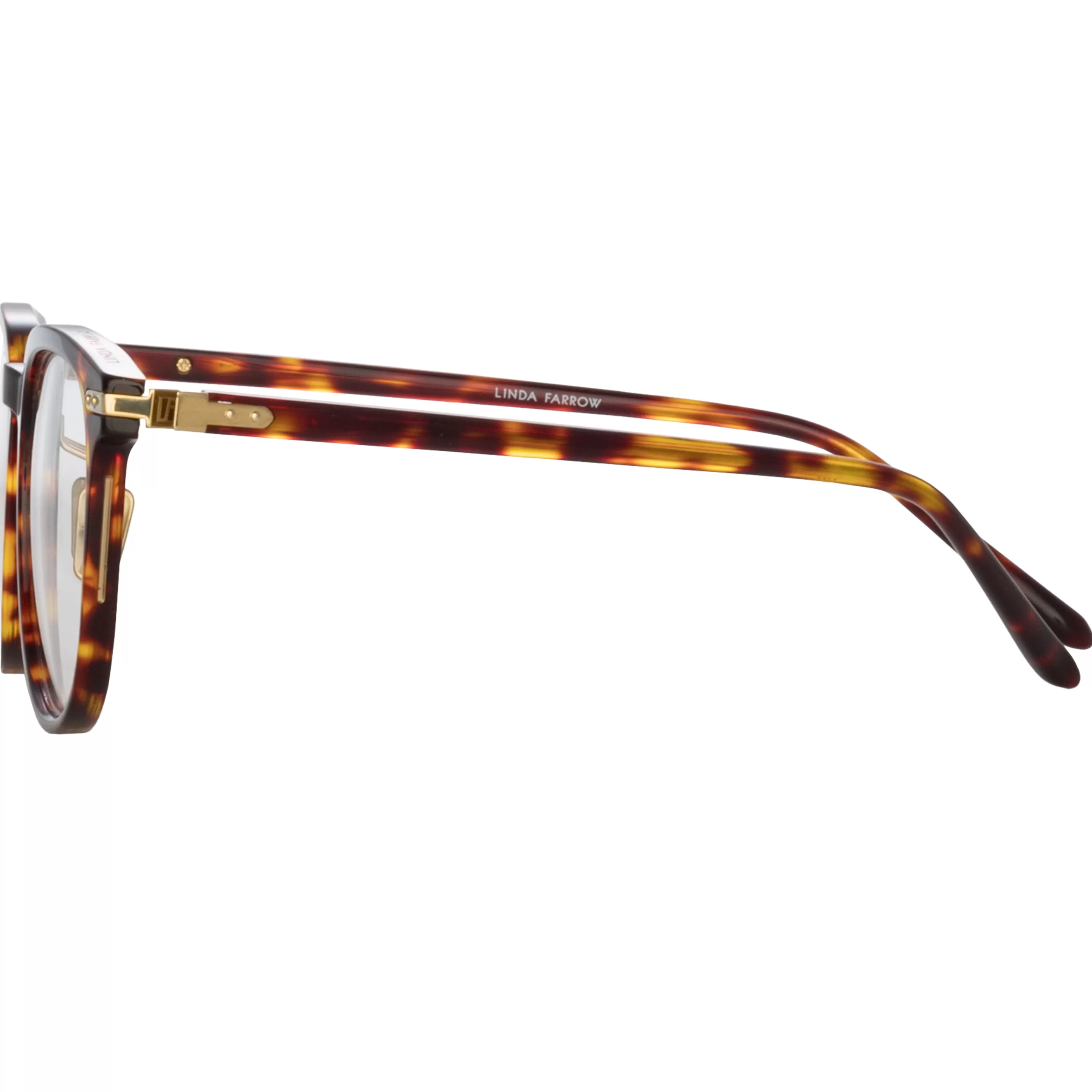 sullivan_optical_dframe_in_tortoiseshell_asian_fit_3.webp LINDA FARROW (U.K.) Sullivan Optical D-Frame in Tortoiseshell (Asian Fit)