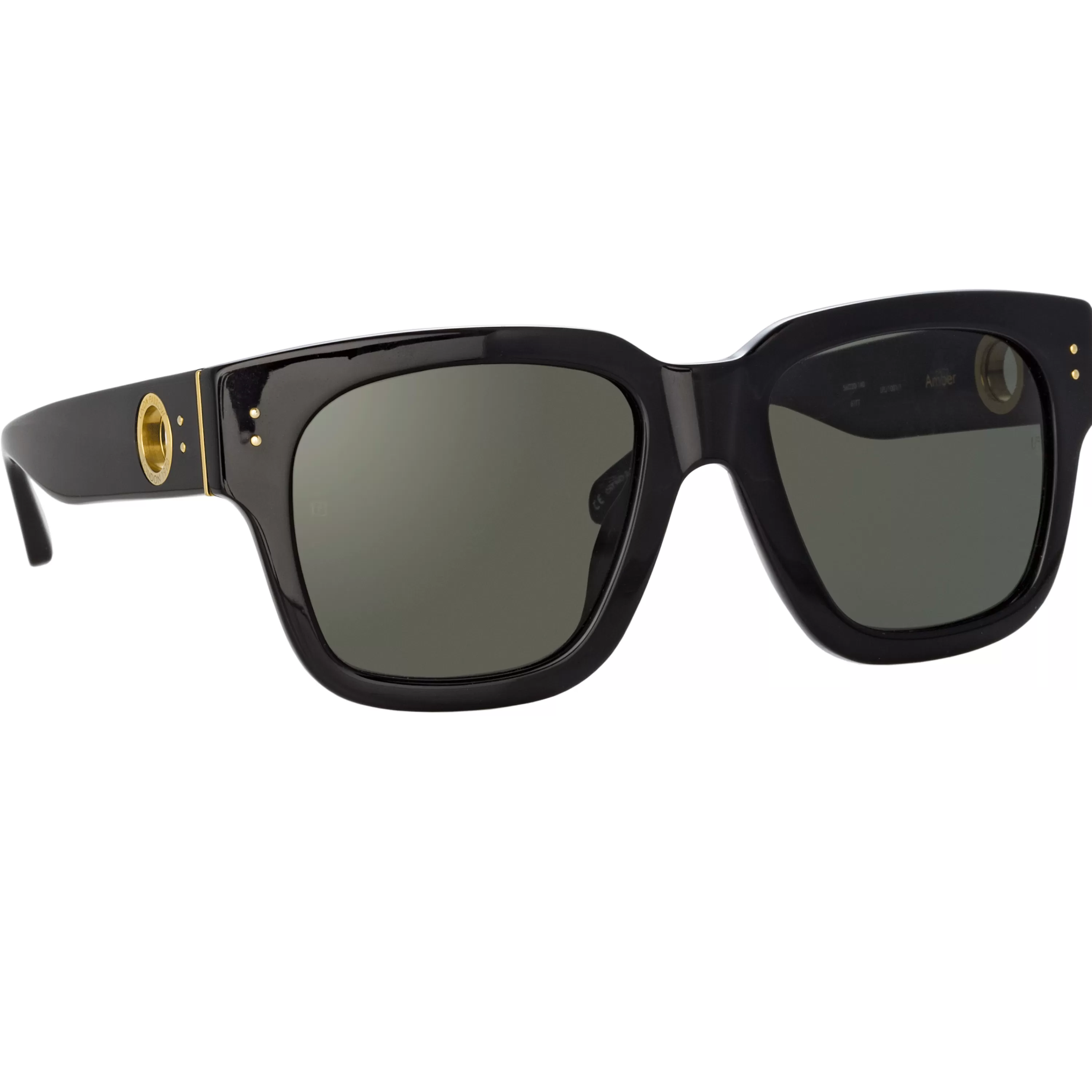 the_amber__dframe_sunglasses_in_black_c_2.webp Women Linda Farrow The Amber | D-Frame Sunglasses in Black (C1)