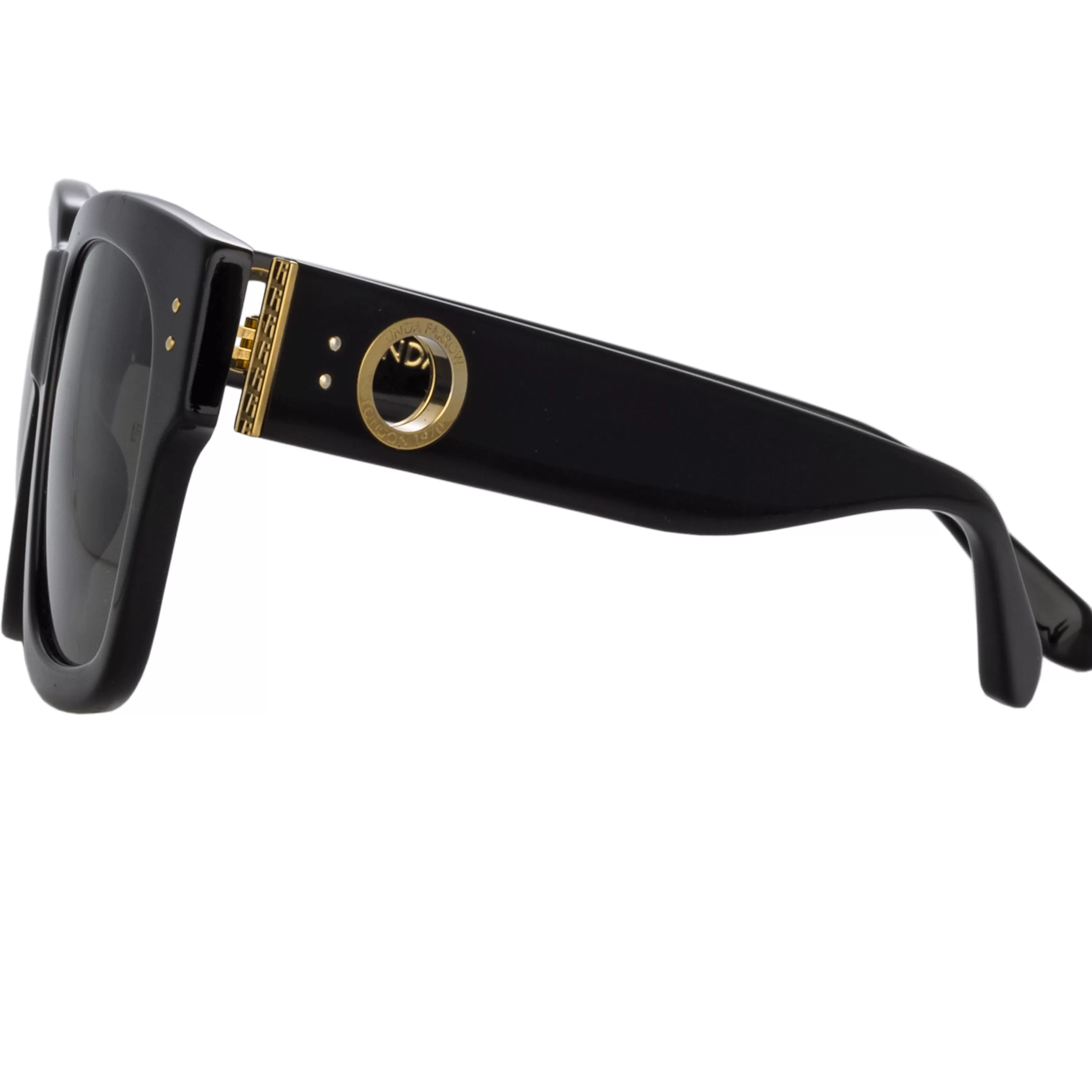 the_amber__dframe_sunglasses_in_black_c_3.webp Women Linda Farrow The Amber | D-Frame Sunglasses in Black (C1)