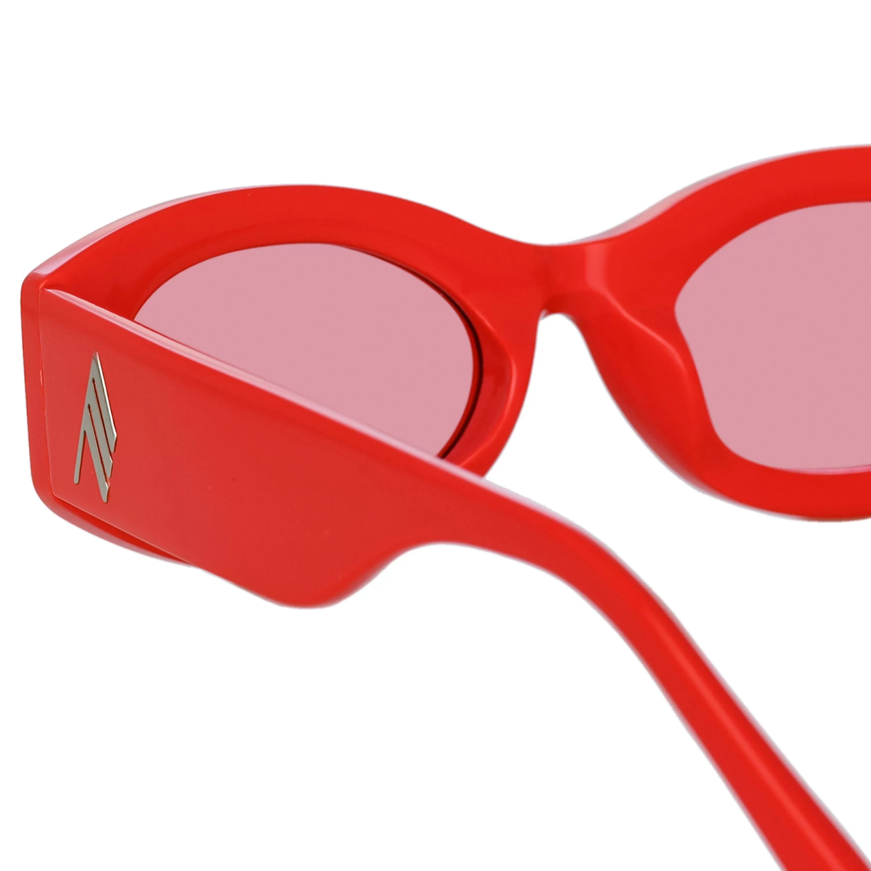the_attico_berta_oval_sunglasses_in_coral_4.webp The Attico Berta Oval Sunglasses in Coral