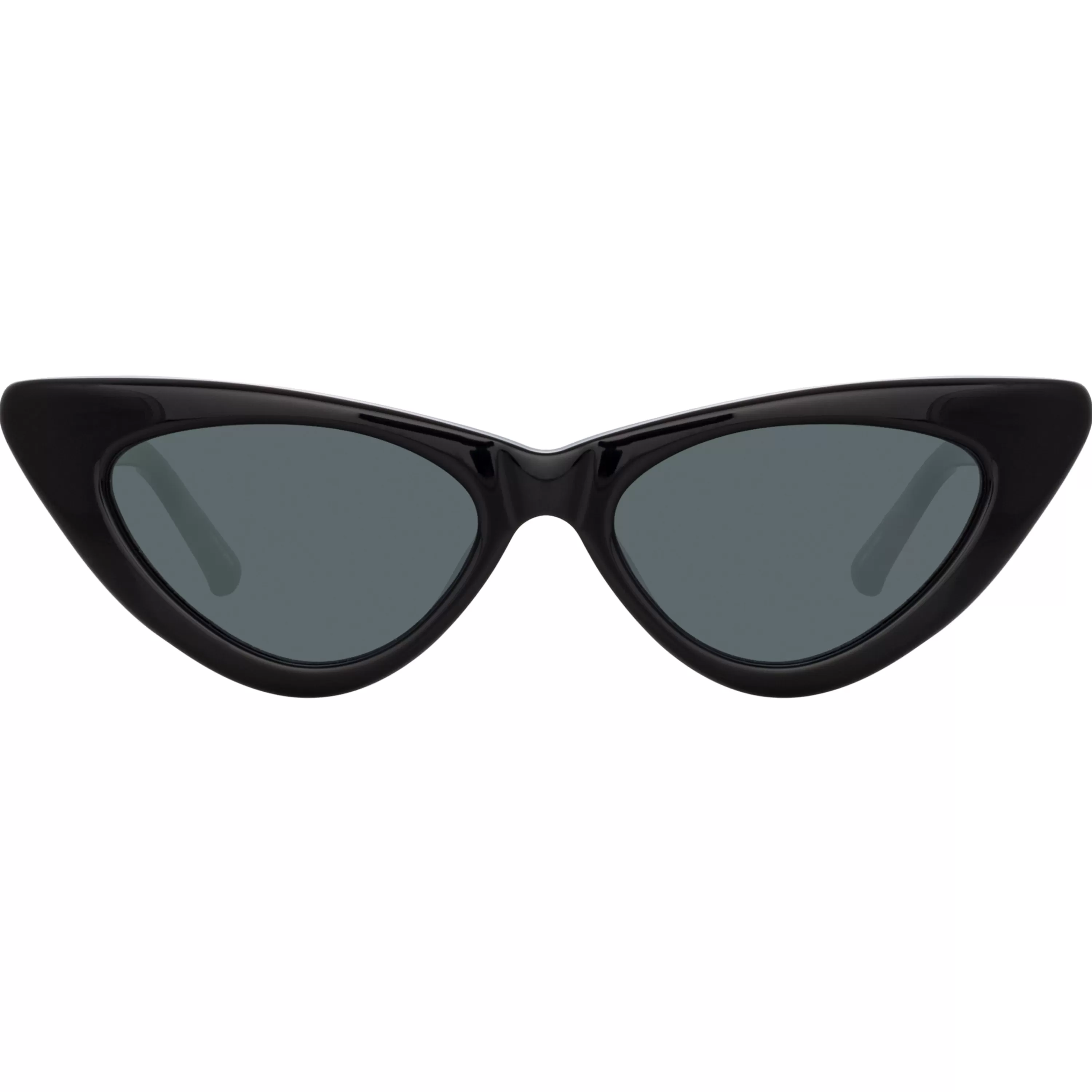 The Attico Dora D-Frame Sunglasses in Black