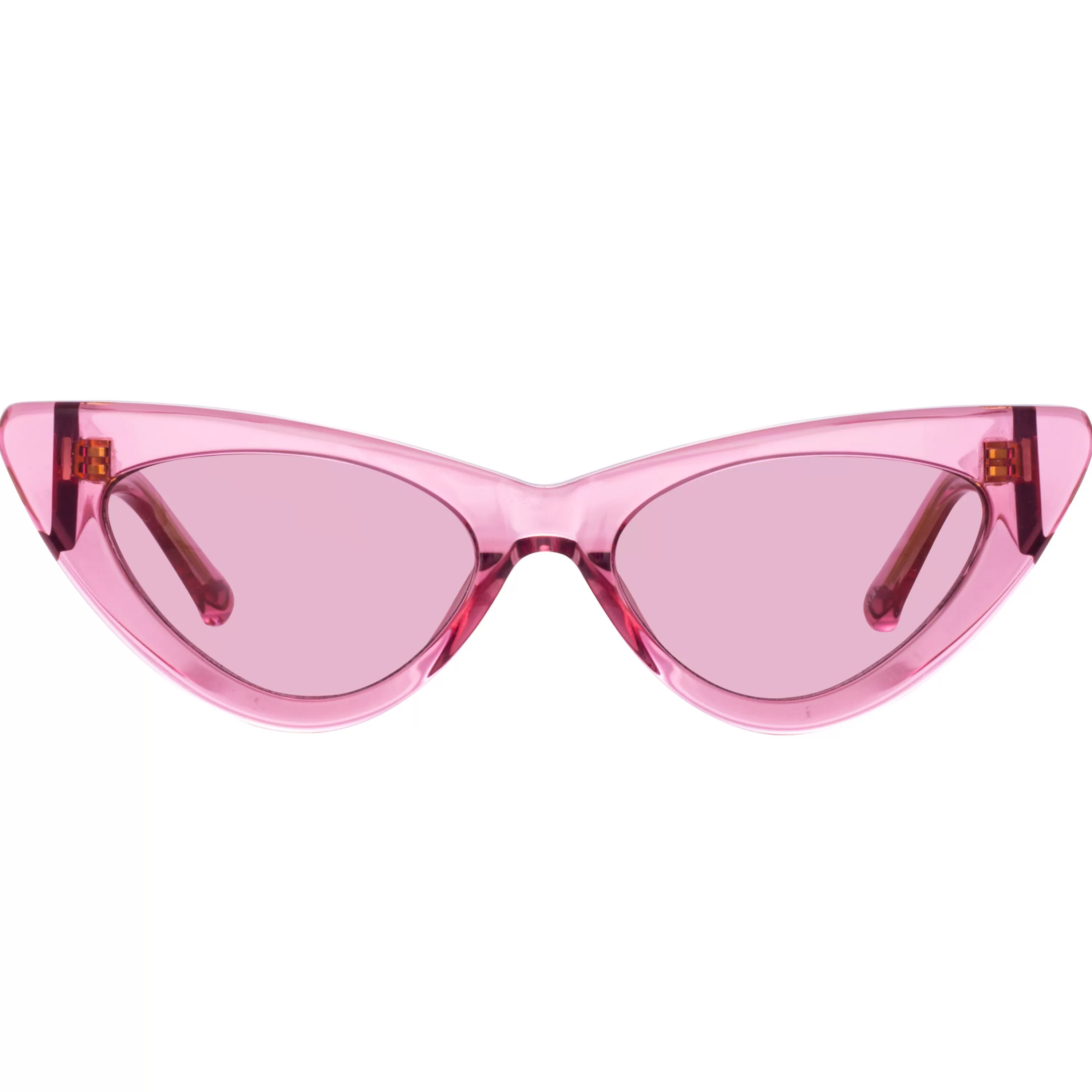 The Attico Dora D-Frame Sunglasses in Pink