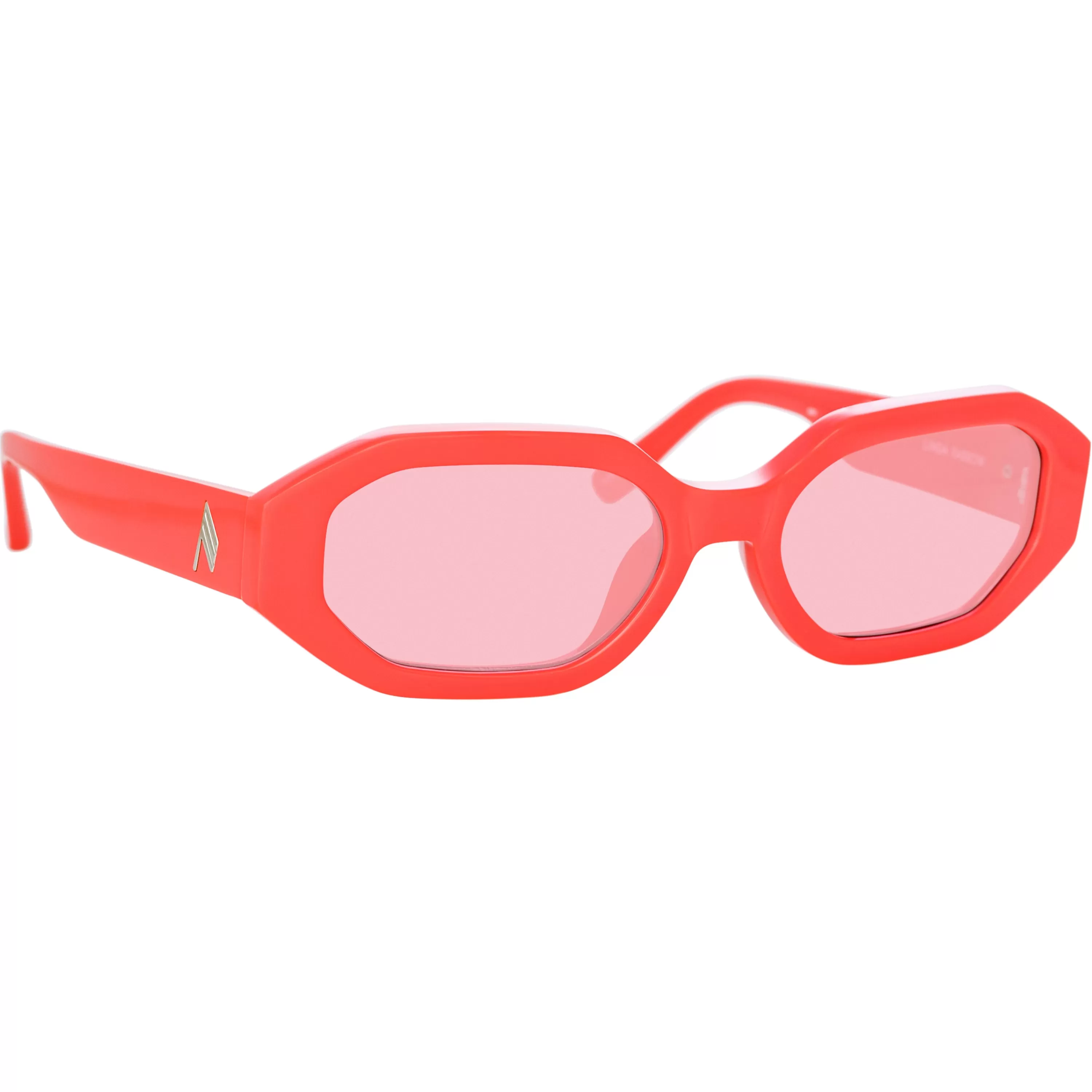 the_attico_irene_angular_sunglasses_in_coral_2.webp The Attico Irene Angular Sunglasses in Coral