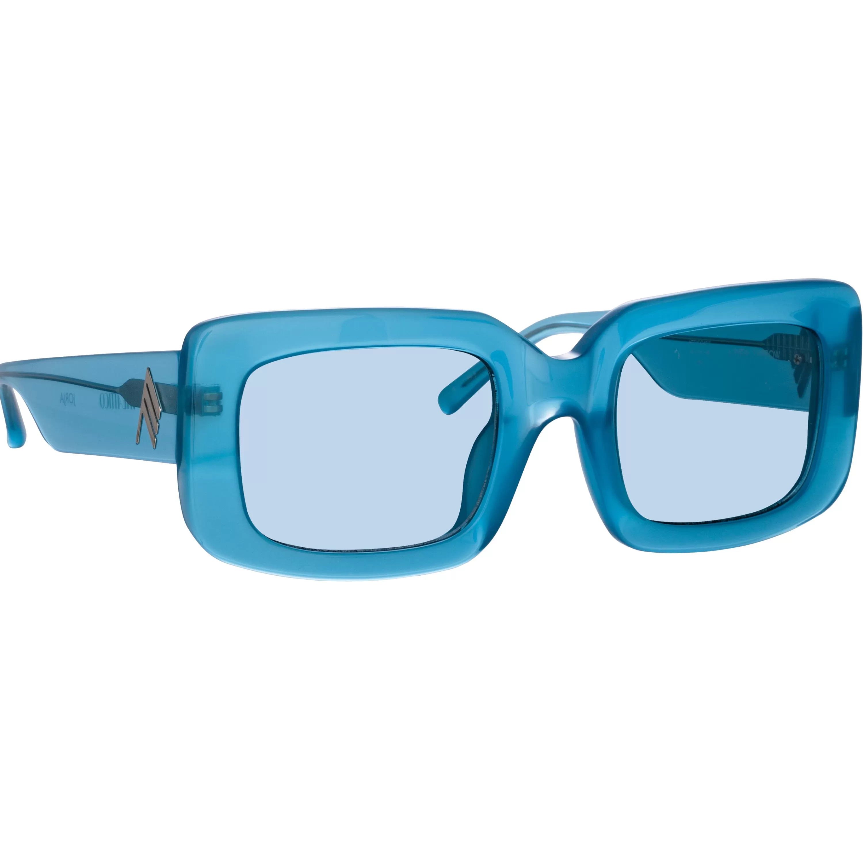 the_attico_jorja_rectangular_sunglasses_in_turquoise_2.webp The Attico Jorja Rectangular Sunglasses in Turquoise