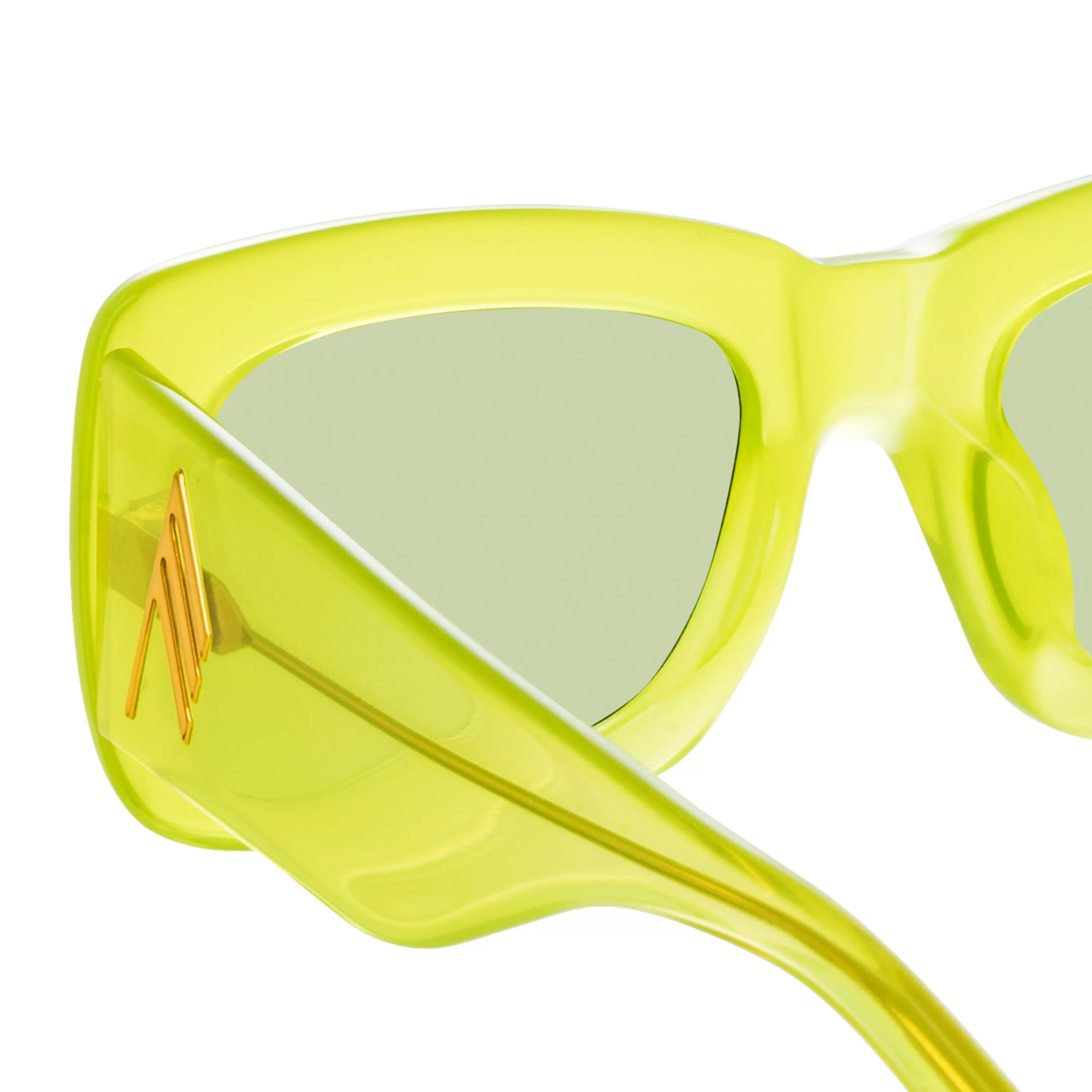 the_attico_marfa_rectangular_sunglasses_in_green_2.webp The Attico Marfa Rectangular Sunglasses in Green