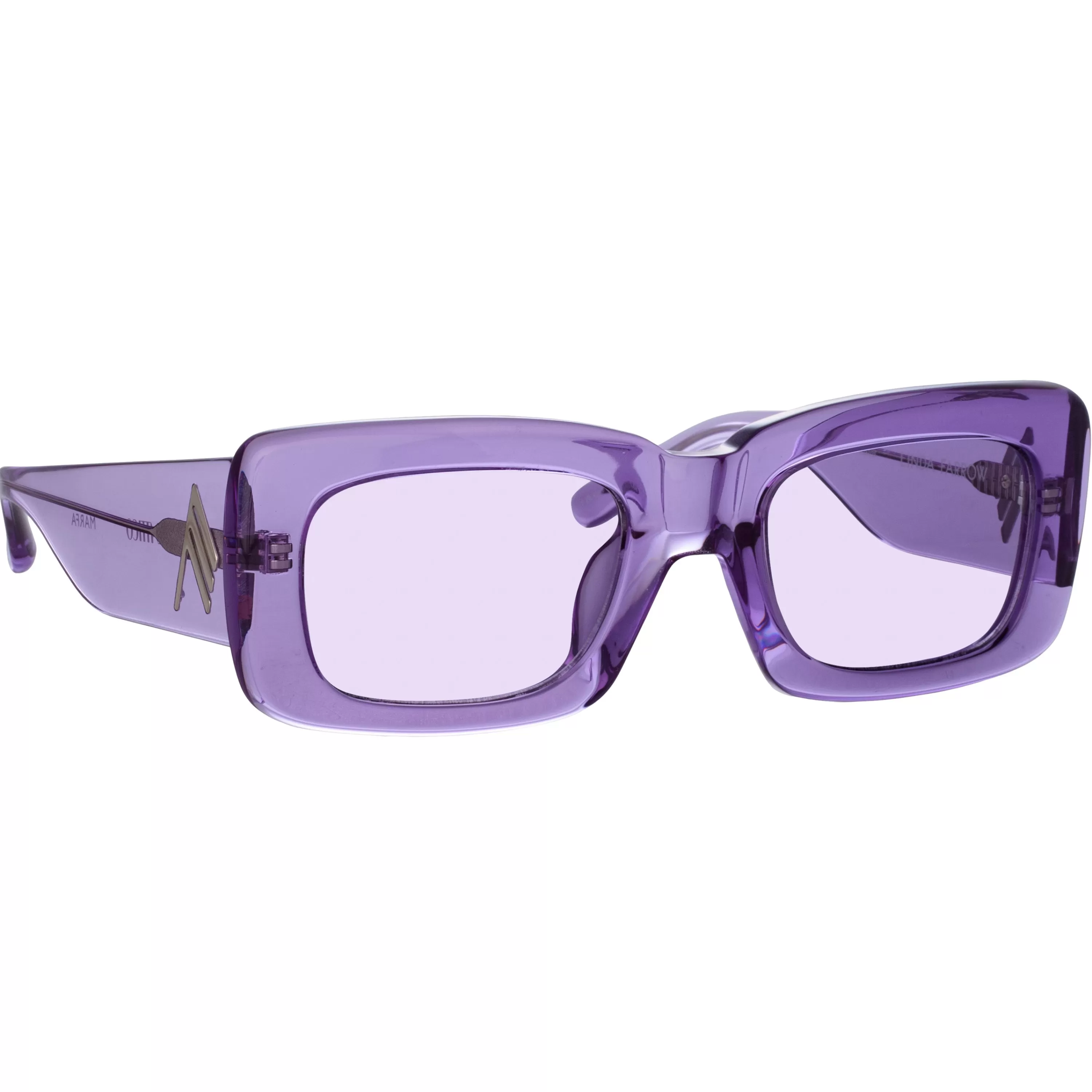the_attico_marfa_rectangular_sunglasses_in_purple_2.webp The Attico Marfa Rectangular Sunglasses in Purple