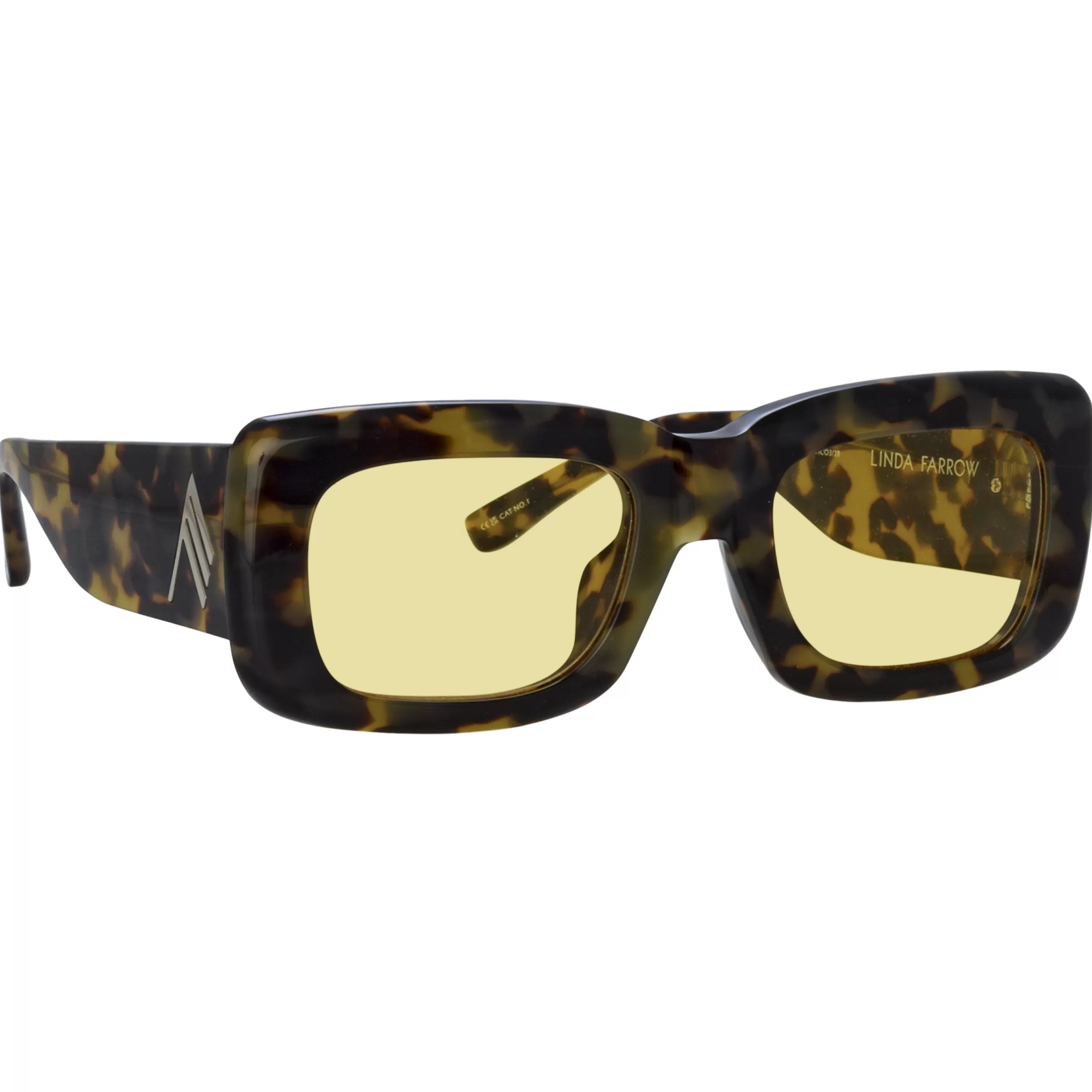 the_attico_marfa_rectangular_sunglasses_in_tortoiseshell_and_yellow_2.webp The Attico Marfa Rectangular Sunglasses in Tortoiseshell and Yellow