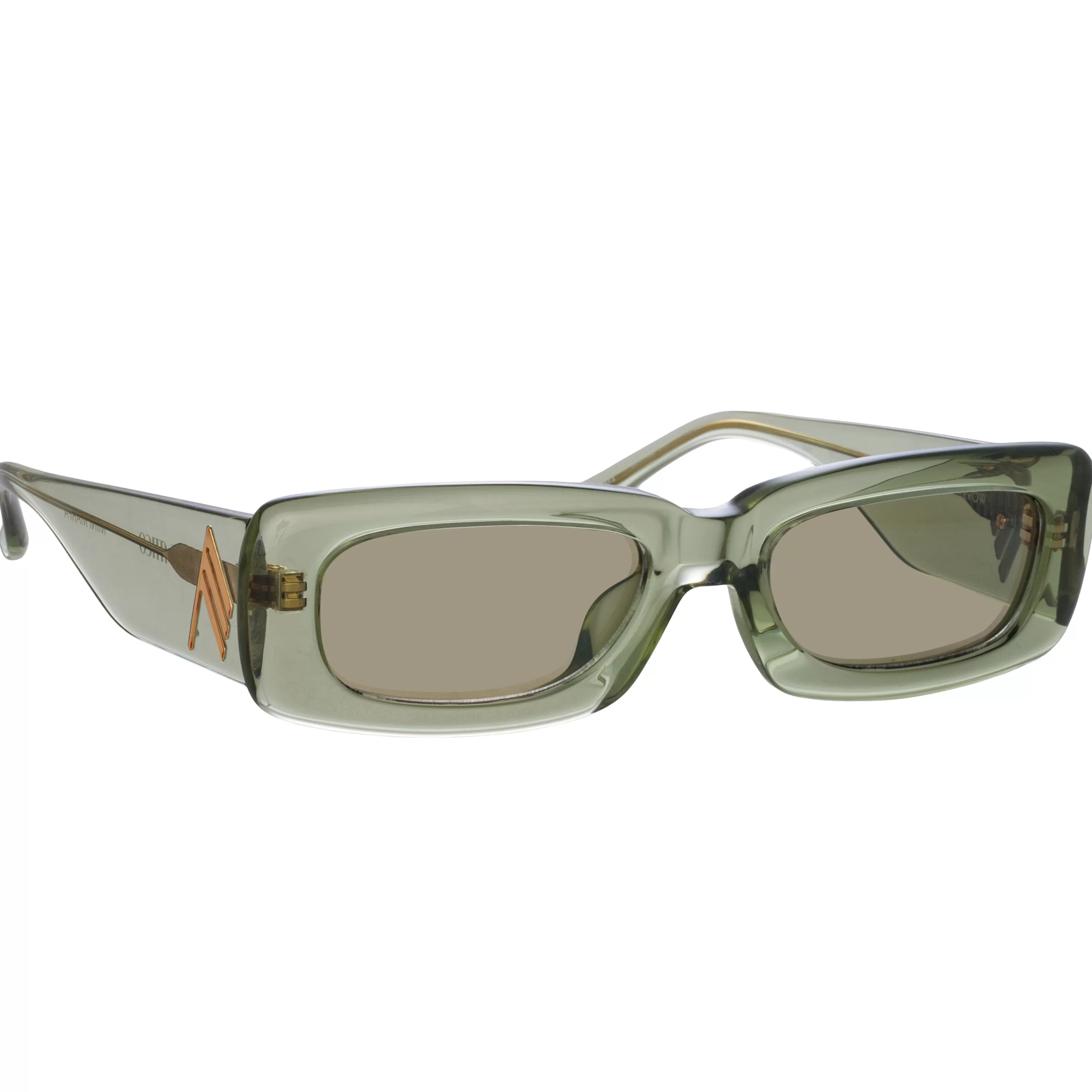 The Attico Mini Marfa in Military Green