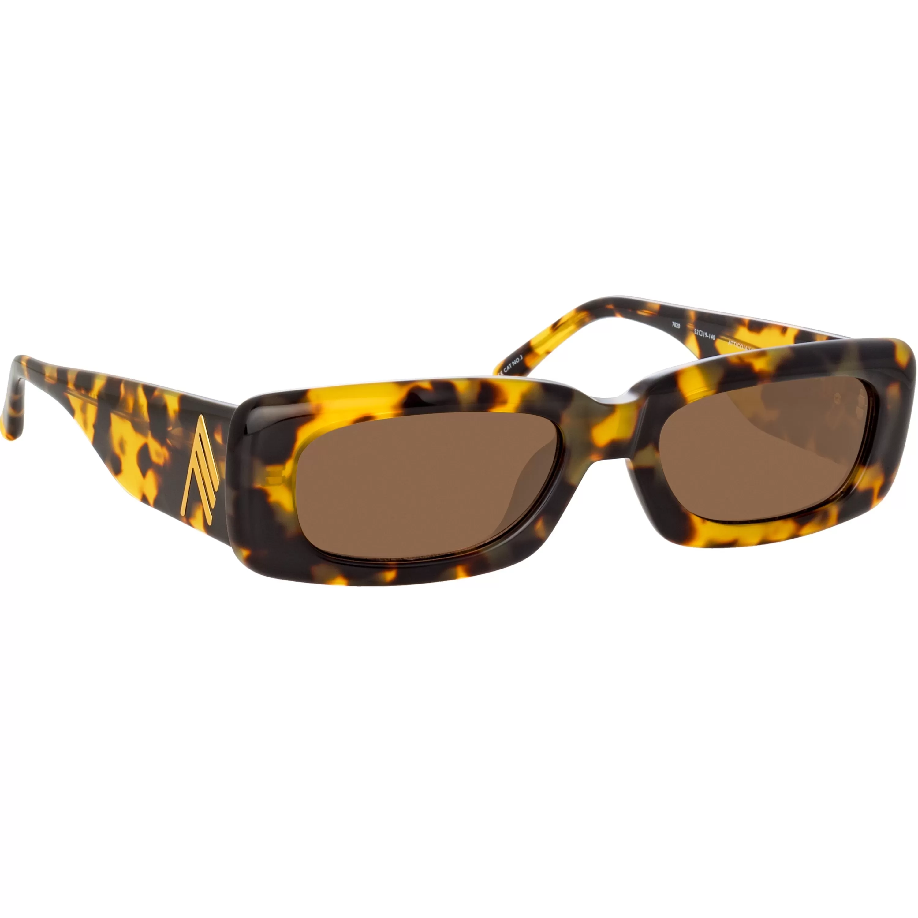 The Attico Mini Marfa in Tortoiseshell and Brown