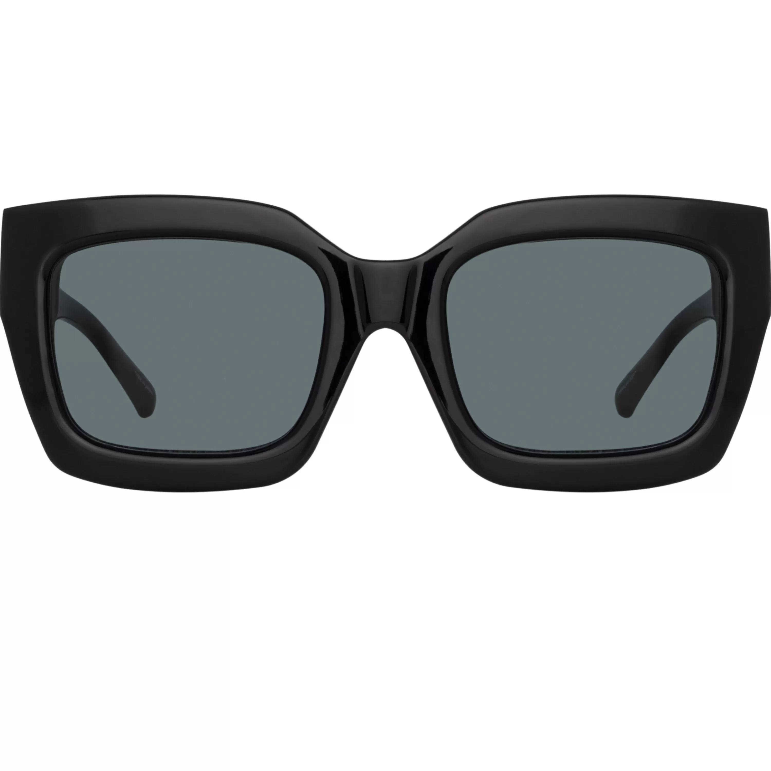 The Attico Selma D-Frame Sunglasses in Black