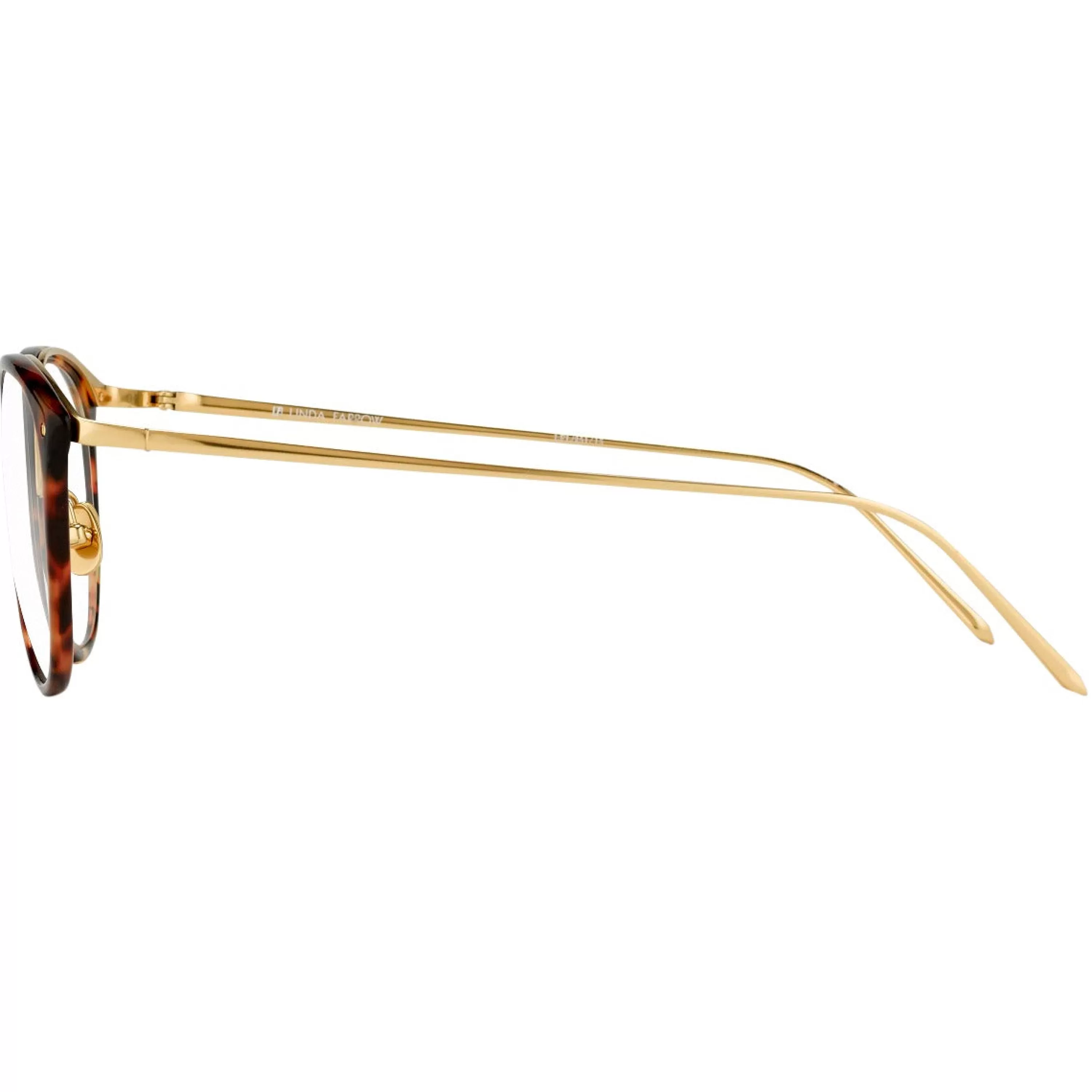 the_calthorpe_oval_optical_frame_in_tortoiseshell_c_3.webp Women Linda Farrow The Calthorpe | Oval Optical Frame in Tortoiseshell (C92)