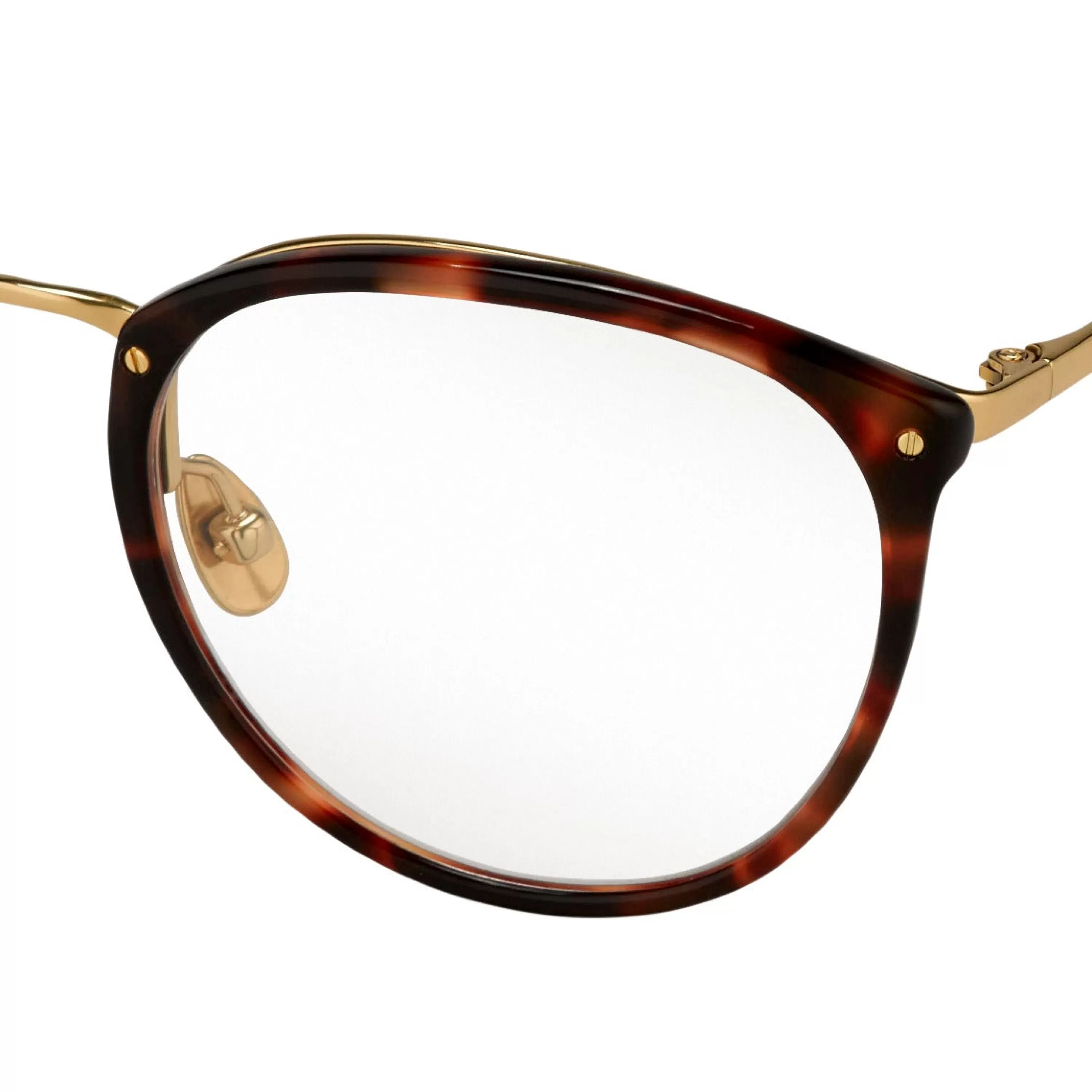 the_calthorpe_oval_optical_frame_in_tortoiseshell_c_4.webp Women Linda Farrow The Calthorpe | Oval Optical Frame in Tortoiseshell (C92)