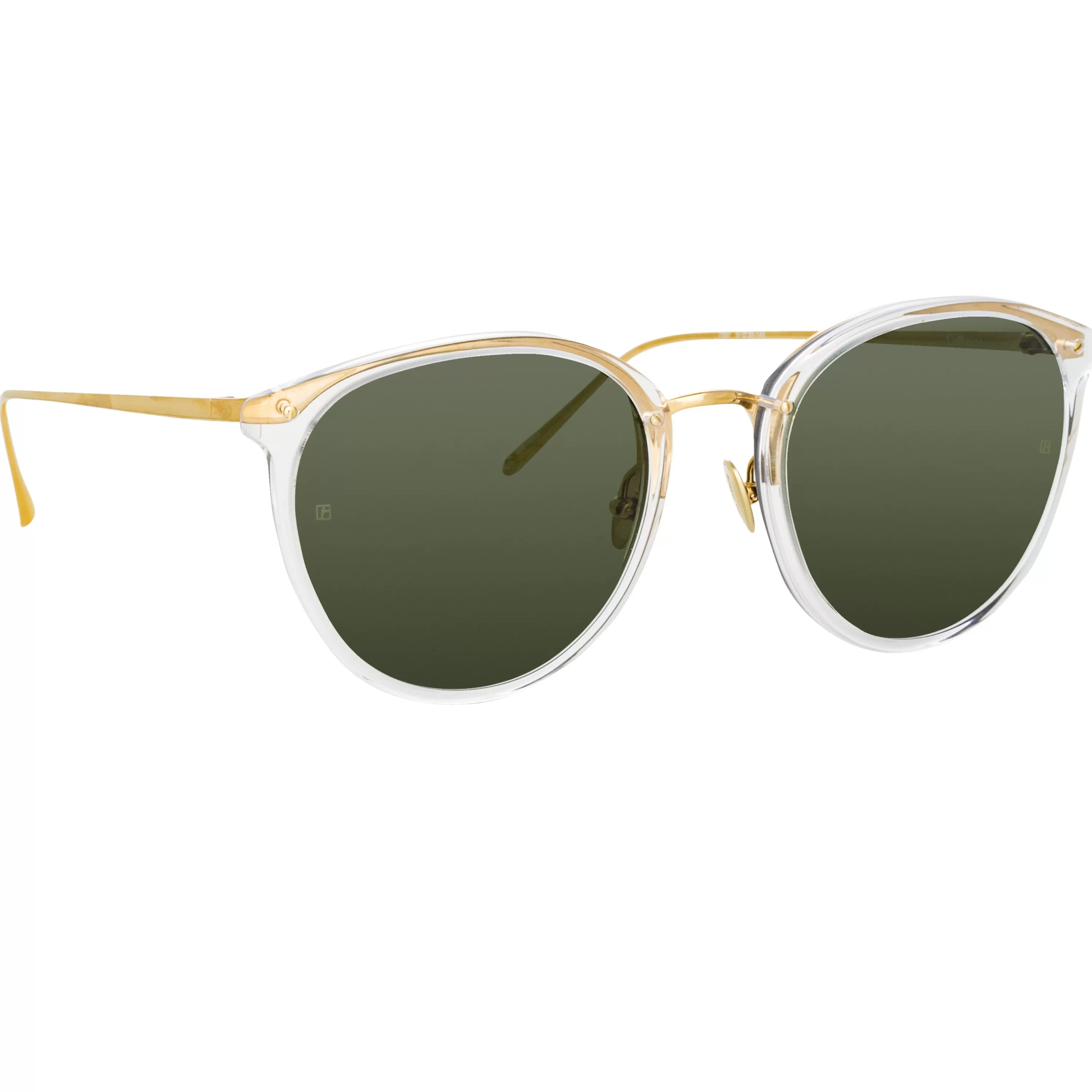 the_calthorpe_oval_sunglasses_in_clear_framec_2.webp Linda Farrow The Calthorpe | Oval Sunglasses in Clear Frame(C76)
