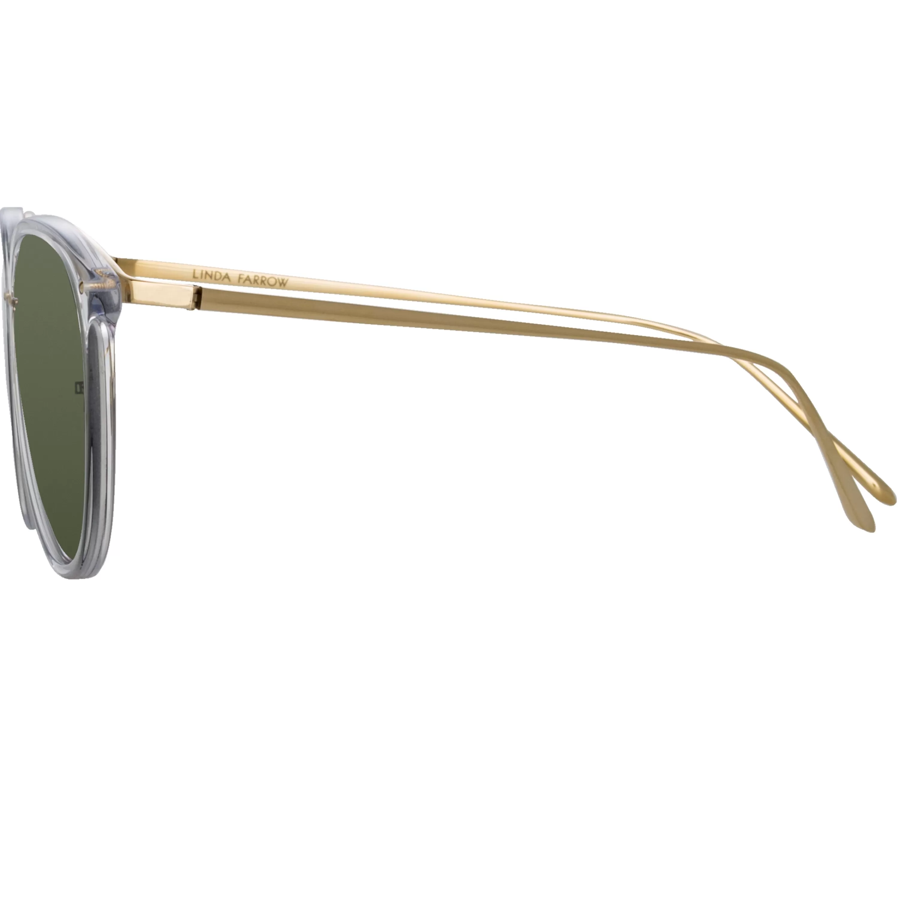 the_calthorpe_oval_sunglasses_in_clear_framec_3.webp Linda Farrow The Calthorpe | Oval Sunglasses in Clear Frame(C76)