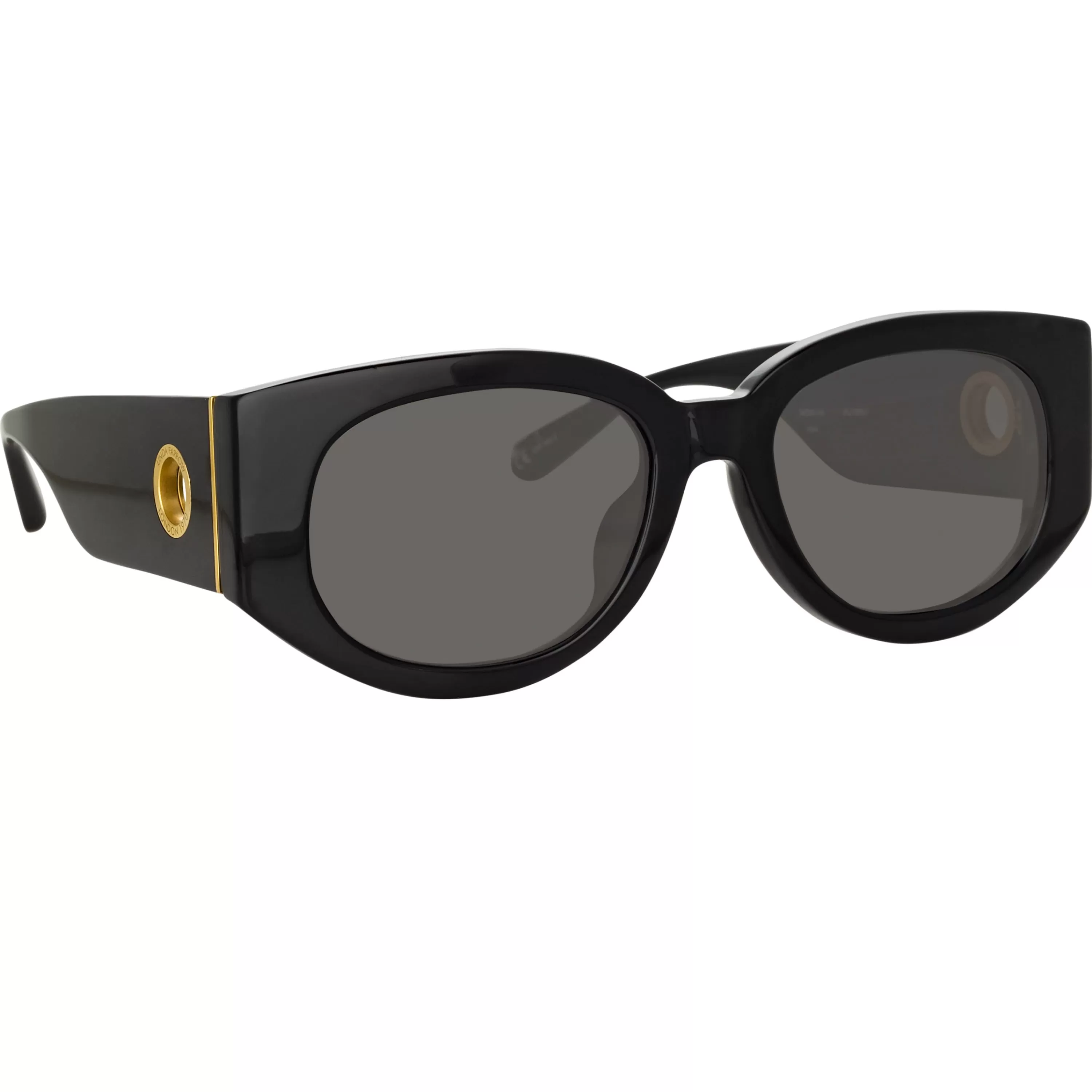 the_debbie__dframe_sunglasses_in_black_c_2.webp Women Linda Farrow The Debbie | D-Frame Sunglasses in Black (C1)