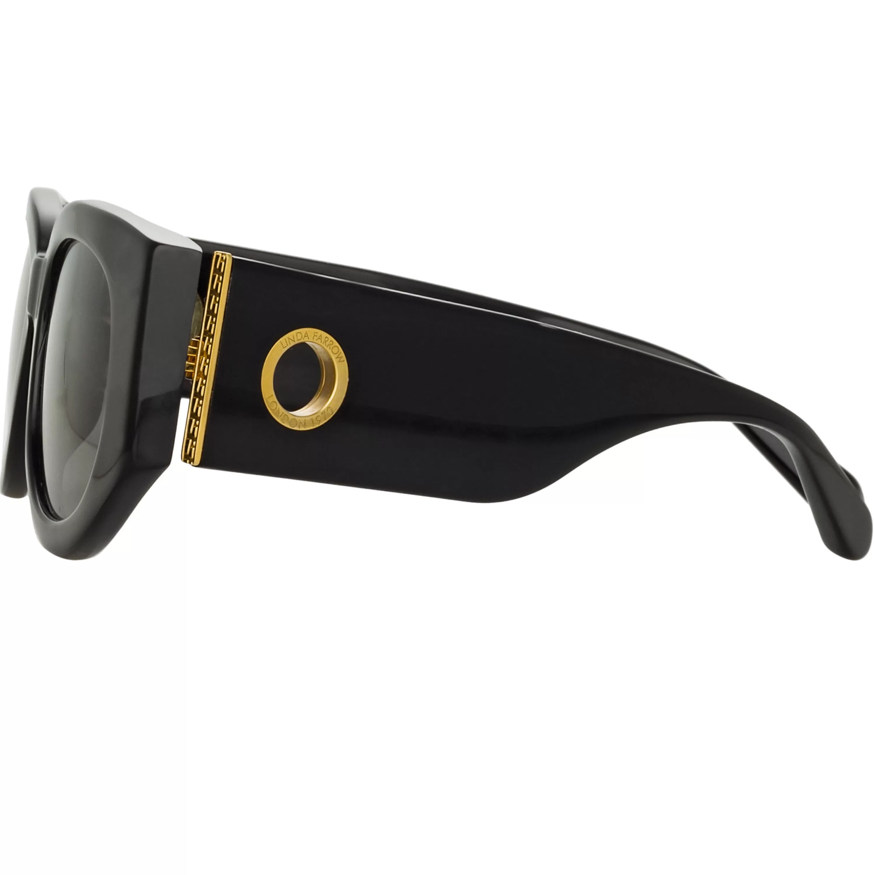 the_debbie__dframe_sunglasses_in_black_c_4.webp Women Linda Farrow The Debbie | D-Frame Sunglasses in Black (C1)