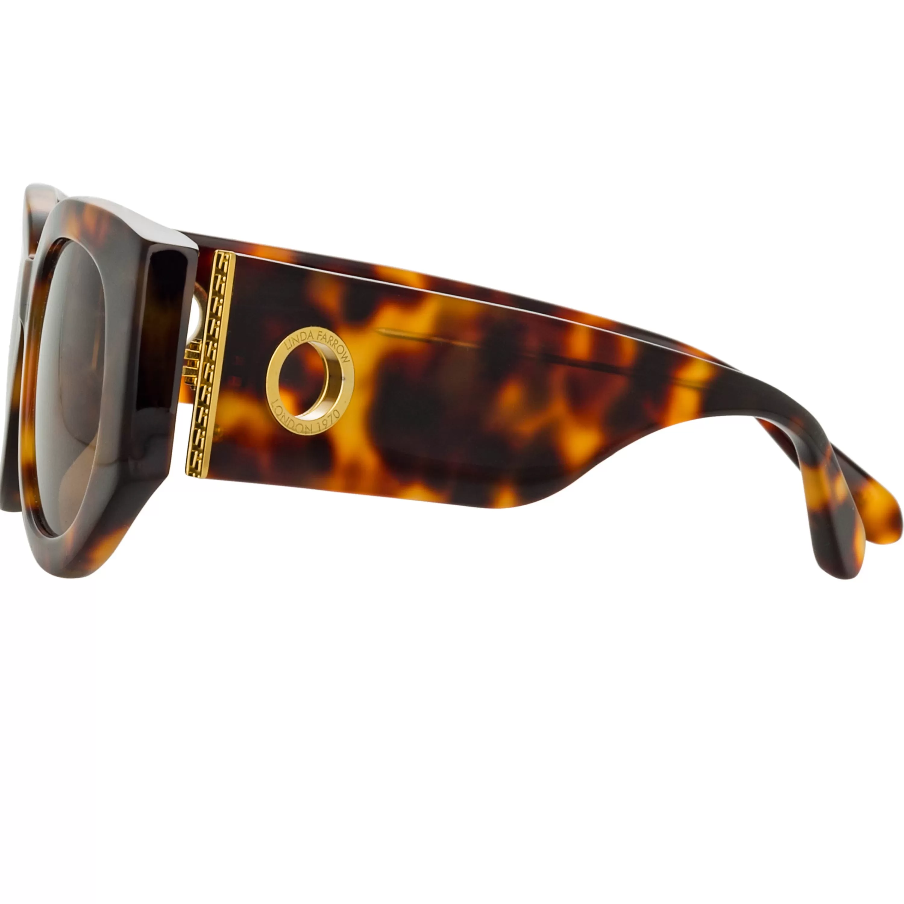 the_debbie__dframe_sunglasses_in_tortoiseshell_c_3.webp Women Linda Farrow The Debbie | D-Frame Sunglasses in Tortoiseshell (C2)