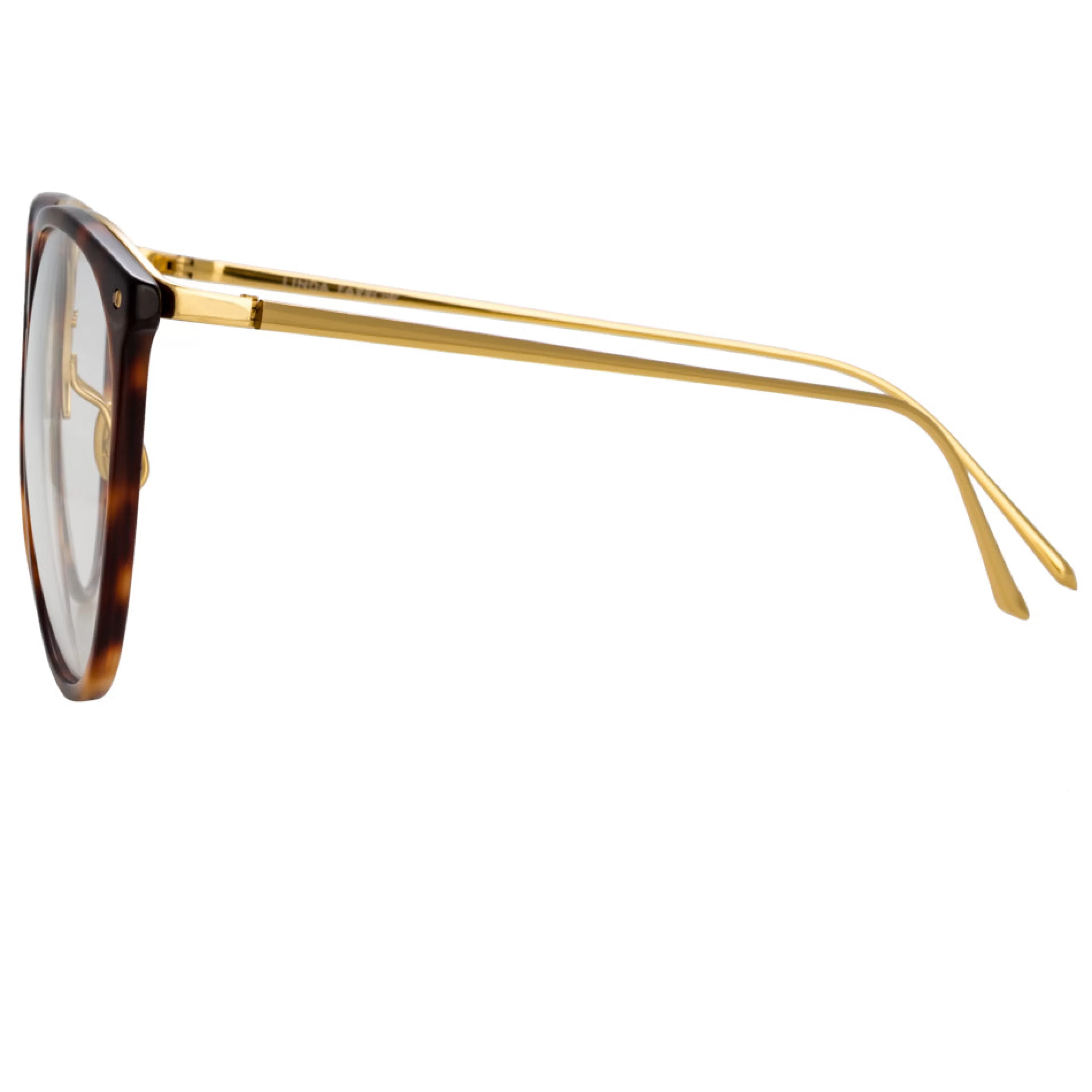 the_kings__oversized_optical_frame_in_tortoiseshell_c_3.webp Women Linda Farrow The Kings | Oversized Optical Frame in Tortoiseshell (C9)