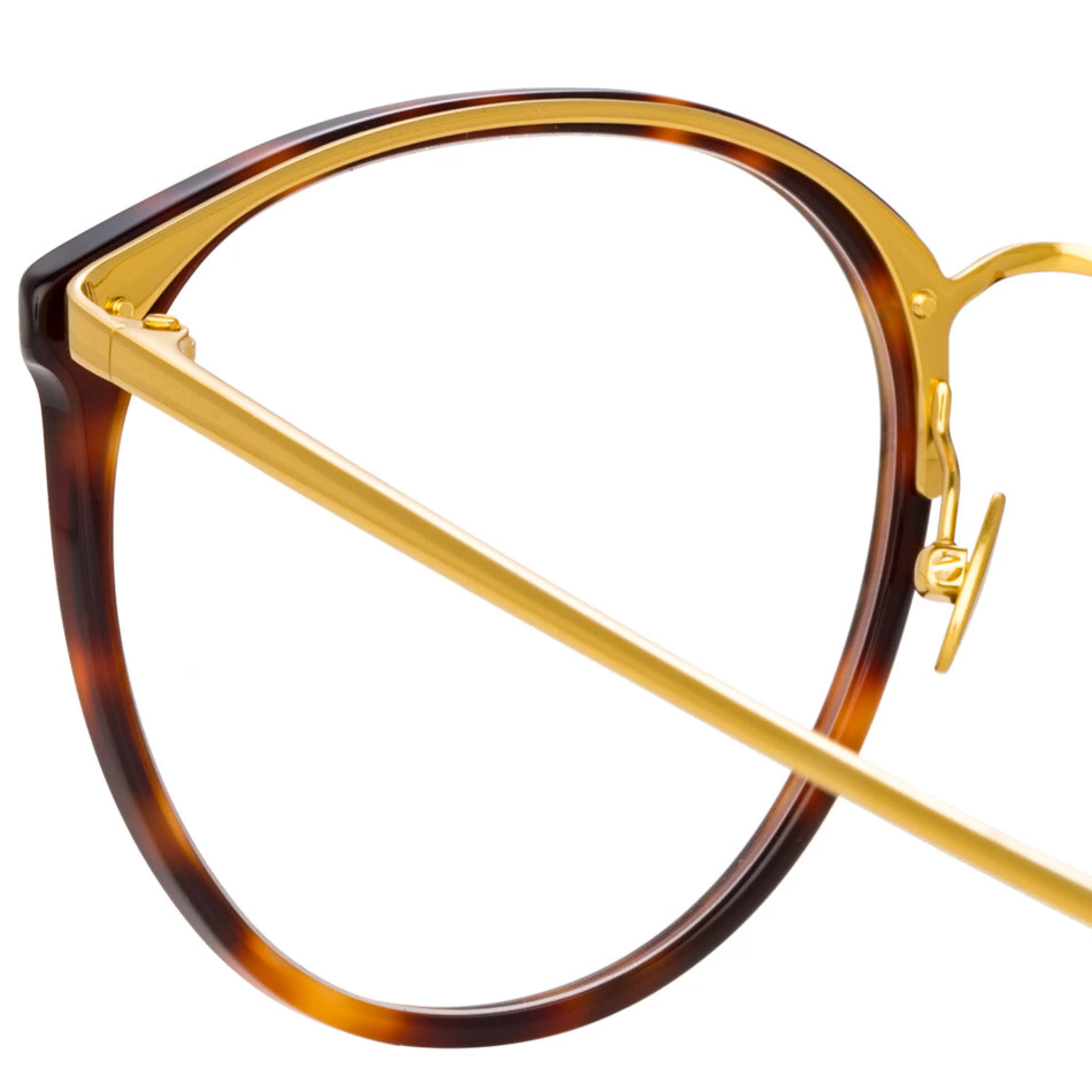 the_kings__oversized_optical_frame_in_tortoiseshell_c_4.webp Women Linda Farrow The Kings | Oversized Optical Frame in Tortoiseshell (C9)