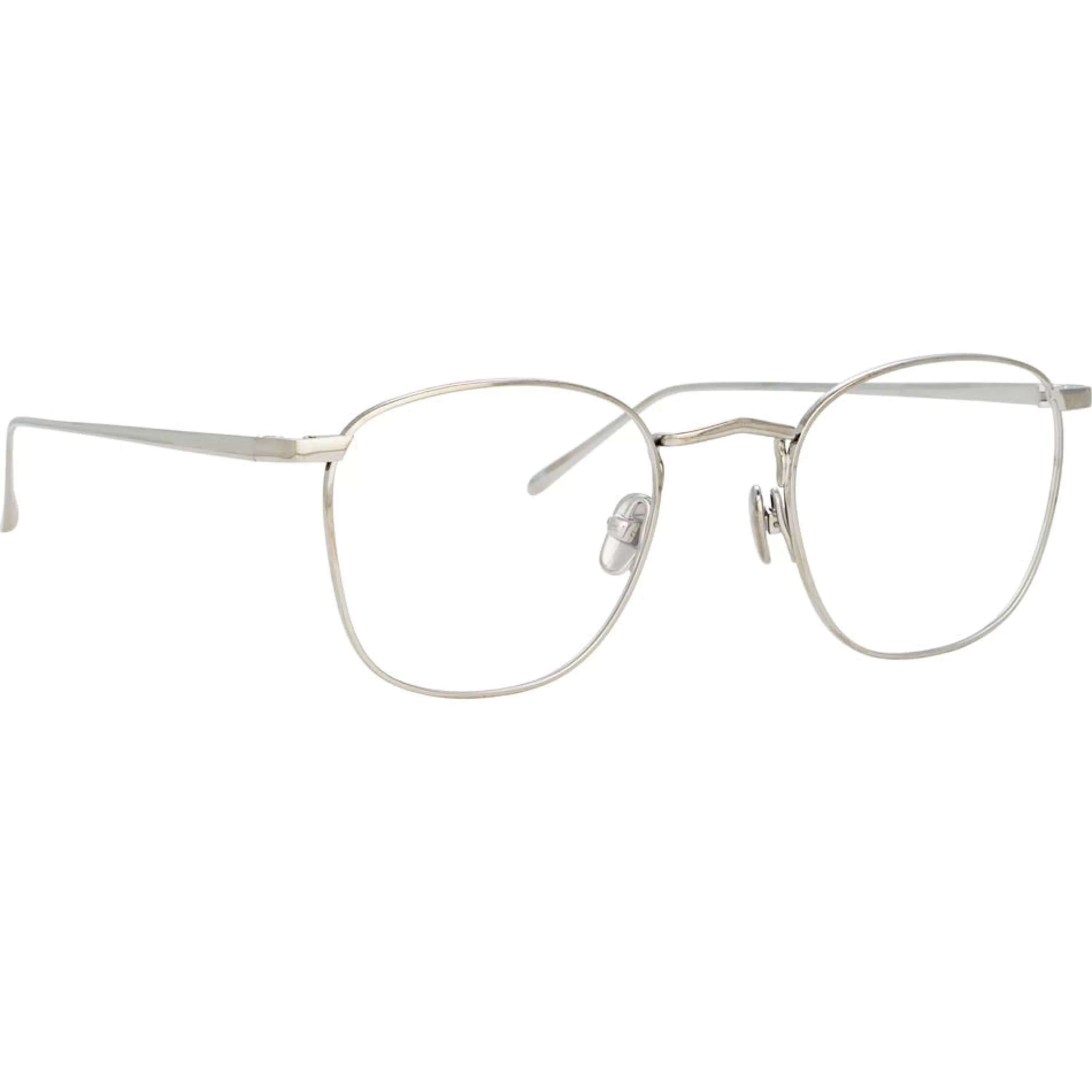 the_simon__square_optical_frame_in_white_gold_c_2.webp Linda Farrow The Simon | Square Optical Frame in White Gold (C7)