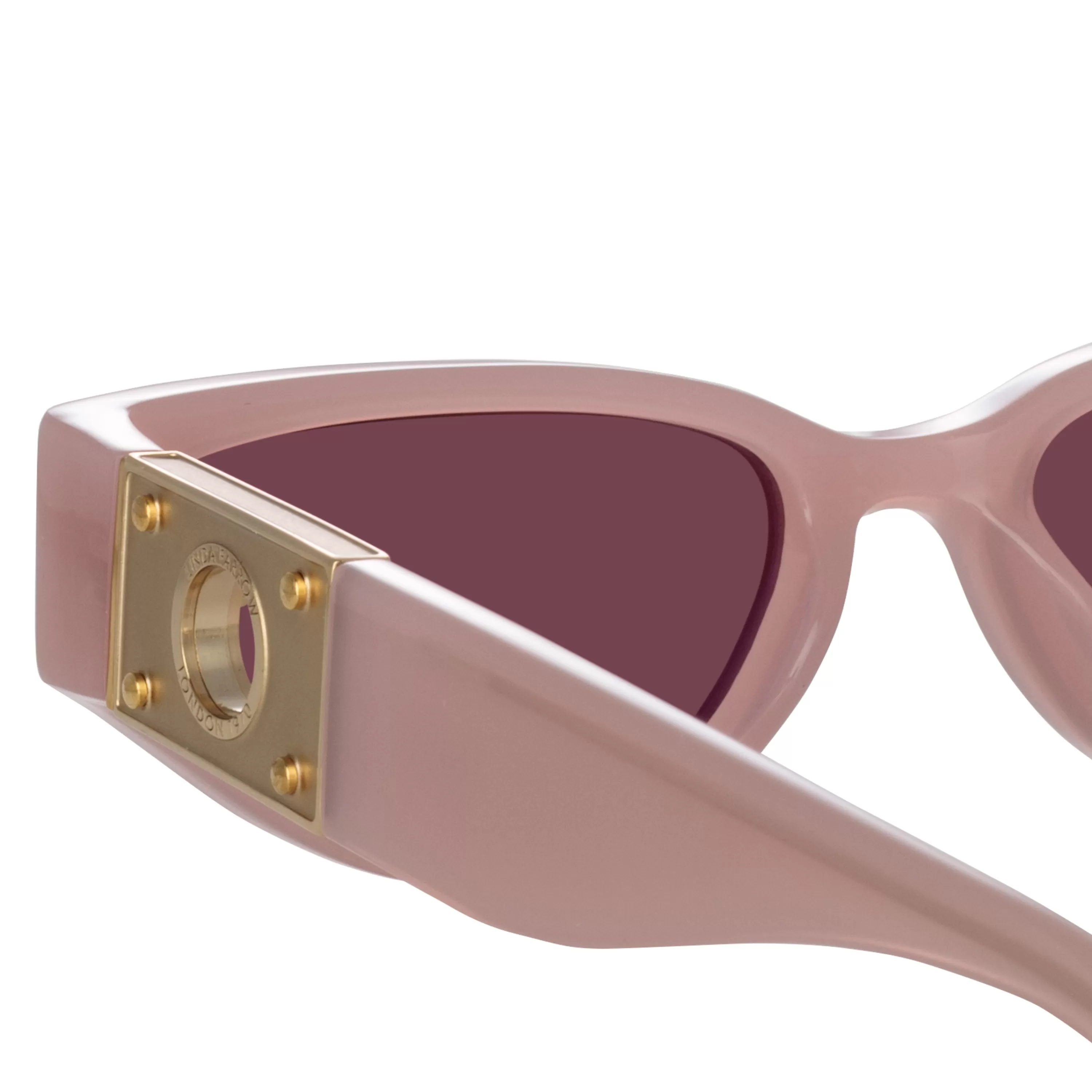 tomie_cat_eye_sunglasses_in_lilac_3.webp Women LINDA FARROW (U.K.) Tomie Cat Eye Sunglasses in Lilac